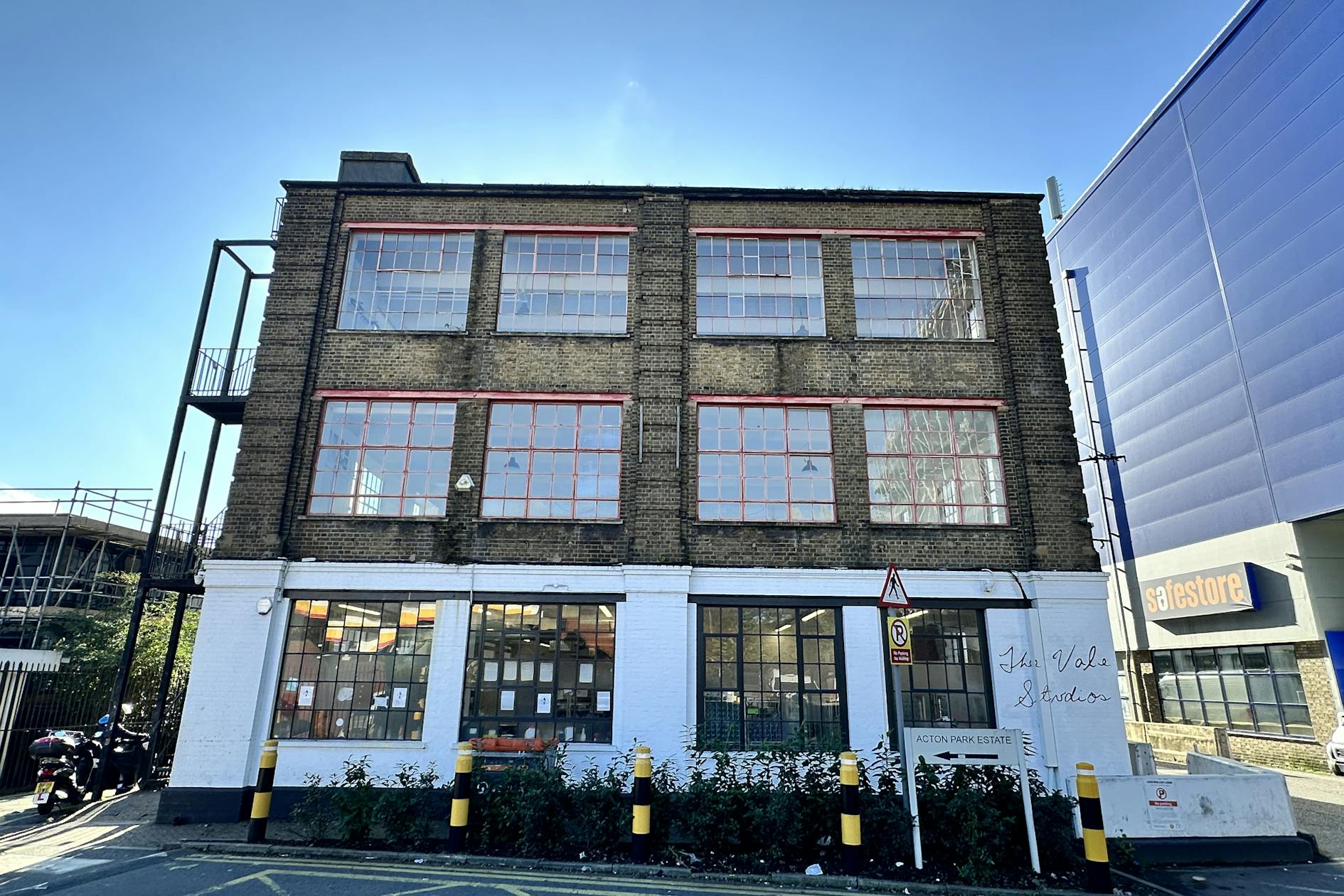 The Vale Studios facade detail